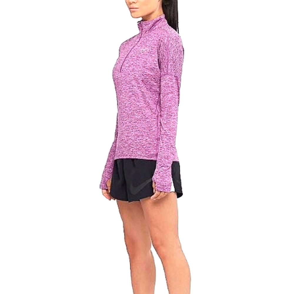 Nike Dri-Fit Element 1/2 Zip Athletic Top Fall Spring Gift Reflective Travel